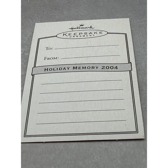 Hallmark Keepsake 2004 Mother & Daughter Photo Holder Ornament Metal - Picture 6 of 6